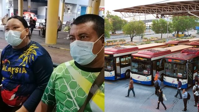 tidak mampu bayar sewa rumah, 4 beranak terpaksa tidur di terminal bas sejak dua tahun lalu