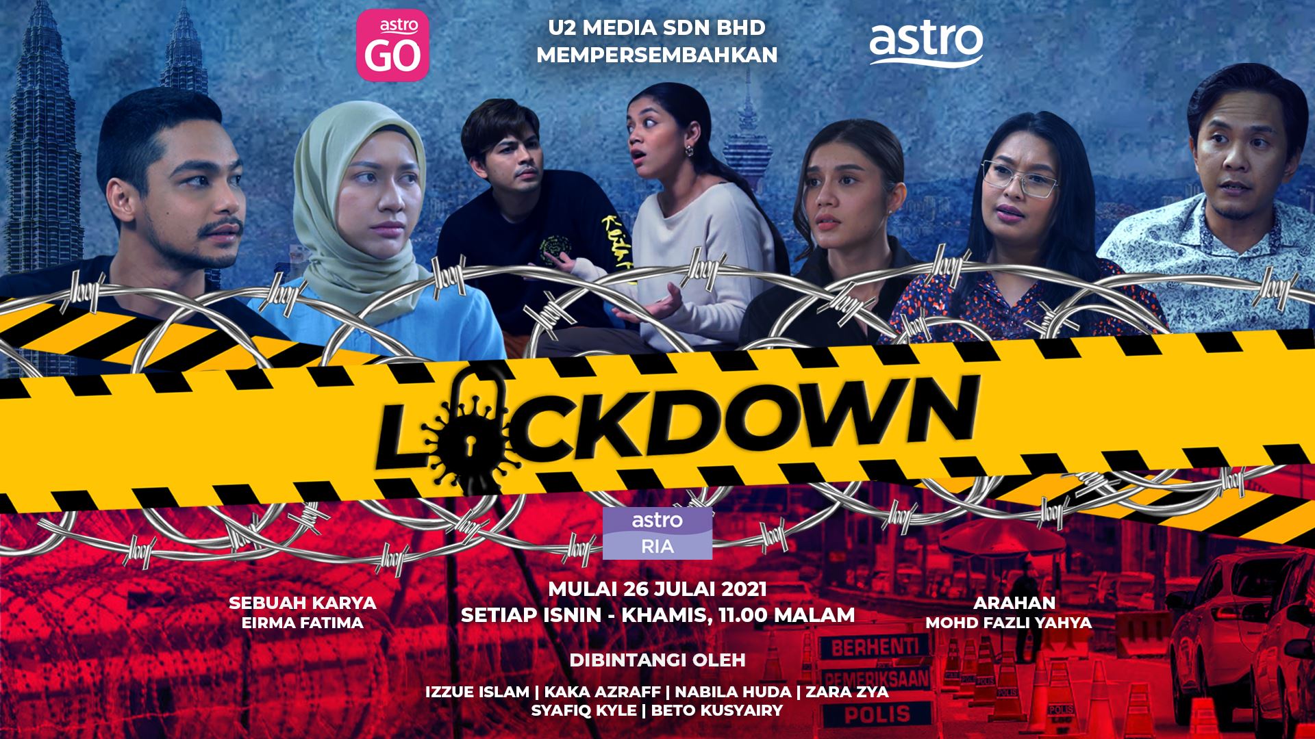 mana peminat drama melayu? ‘lockdown’ dan ‘cik ayu mee sanggul’ mula ditayangkan secara eksklusif di astro ria