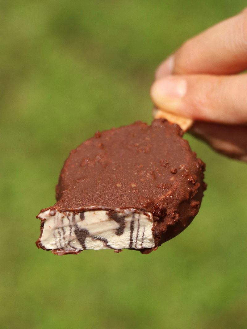 the new wall’s ovaltine crunchy pop ice cream shakes up the ordinary with a #crunchykawkaw surprise