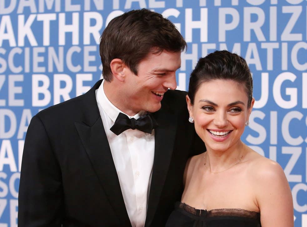 mila kunis & ashton kutcher don’t believe in showering