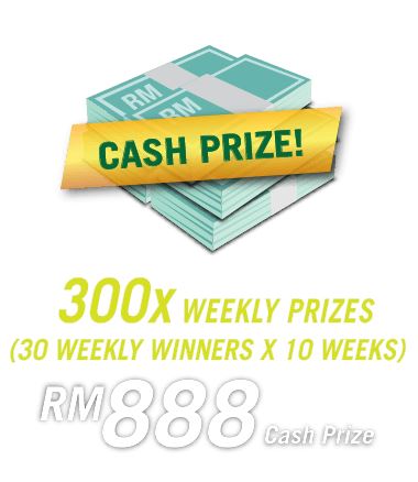 MILO contest 2021 weekly cash prize