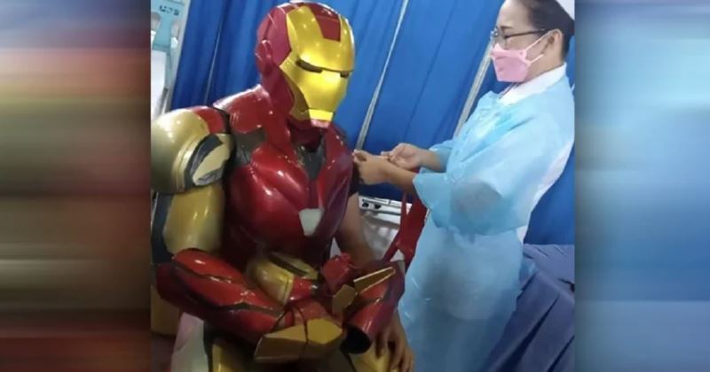 sabah’s iron man finally got vaccinated!