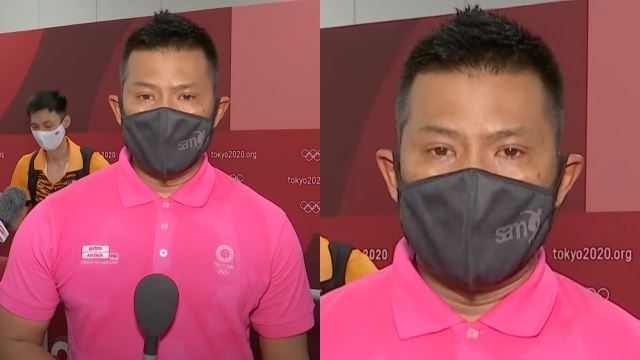 tak dapat tahan rasa sebak, wartawan berlinang air mata ketika temubual lee hup wei