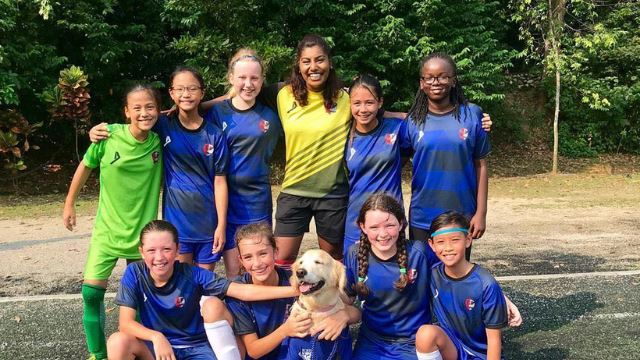 the female football coach who’s breaking all barriers in a male-dominated sport