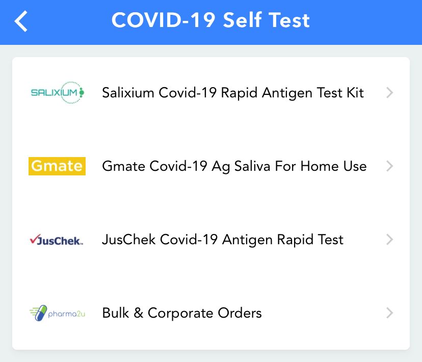 mysejahtera推出新功能！能呈交自行检测报告