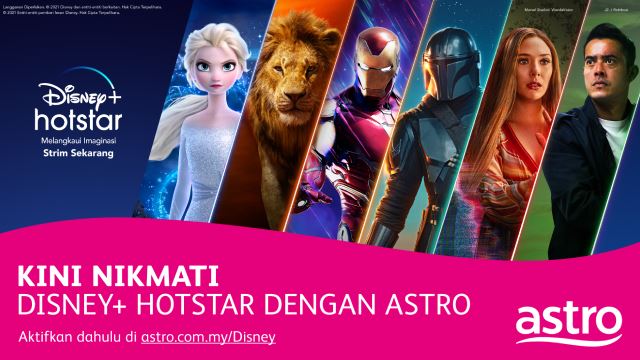 teroka disney+ hotstar! nikmati pelbagai kandungan eksklusif mulai hari ini