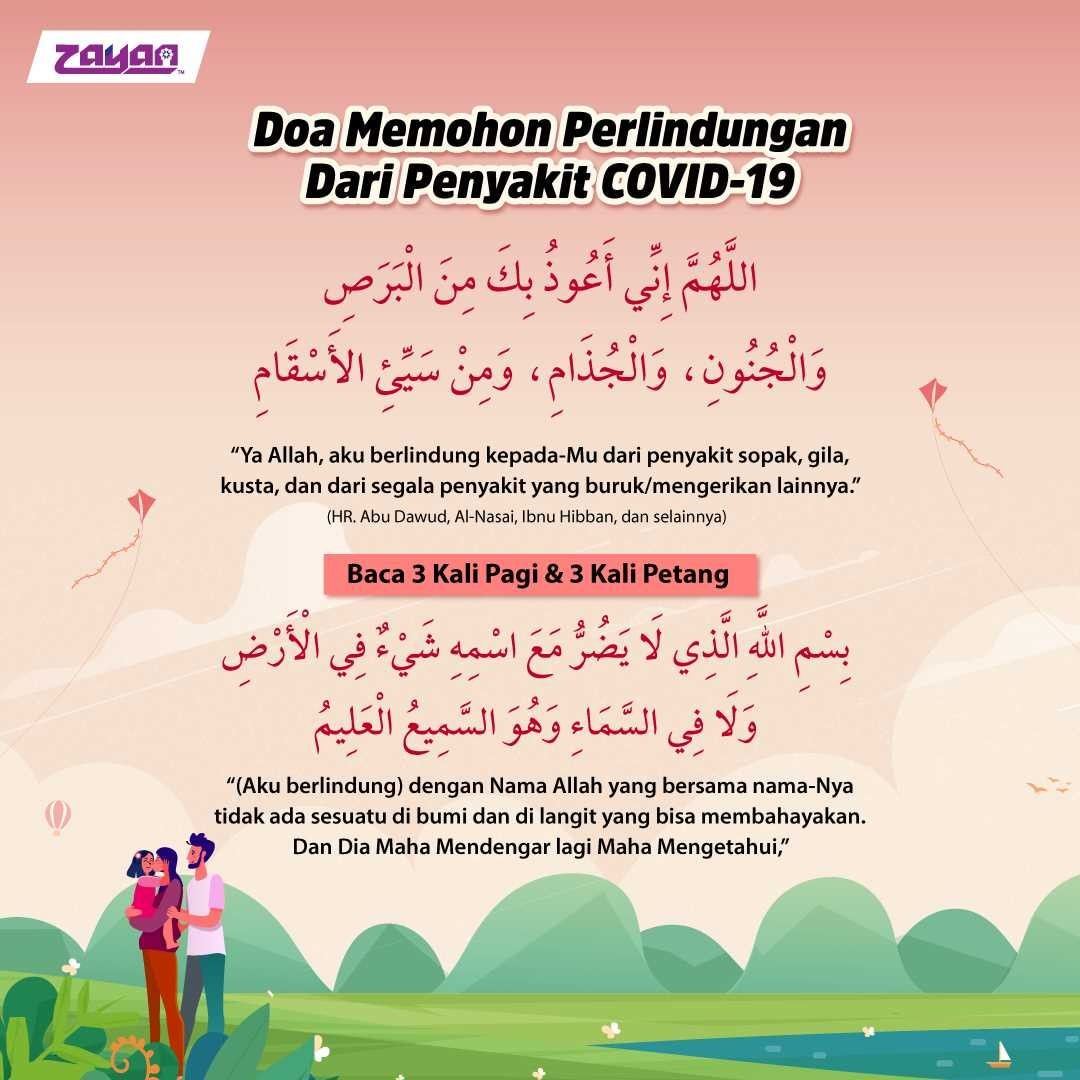 doa memohon perlindungan dari penyakit covid-19