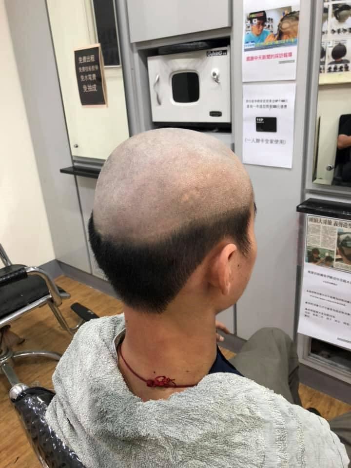 mom gives teenage son half-bald haircut to discourage him from going out during lockdown