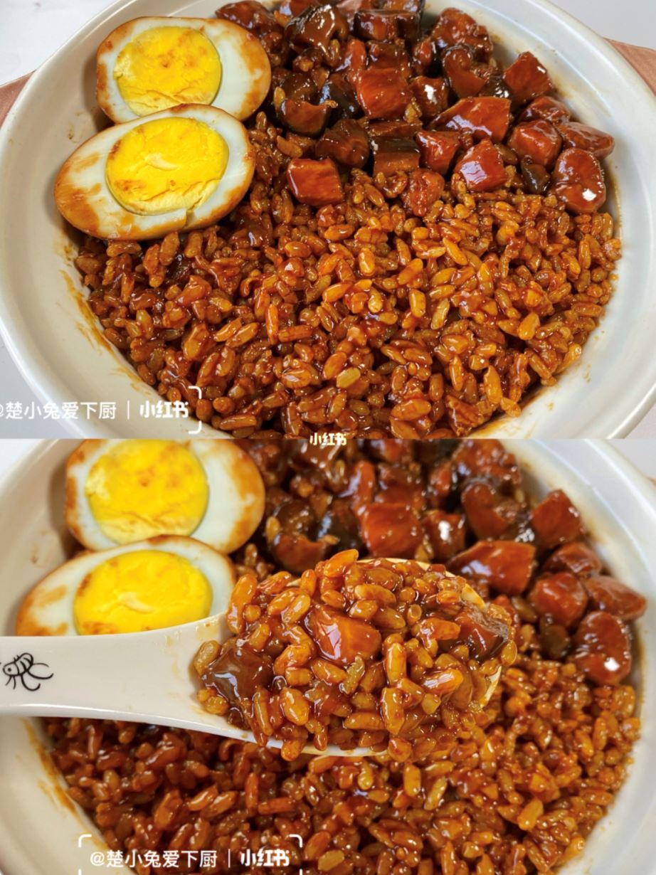 如何做「鸡胸肉卤肉饭」❗️cp值太高太香啦🍚