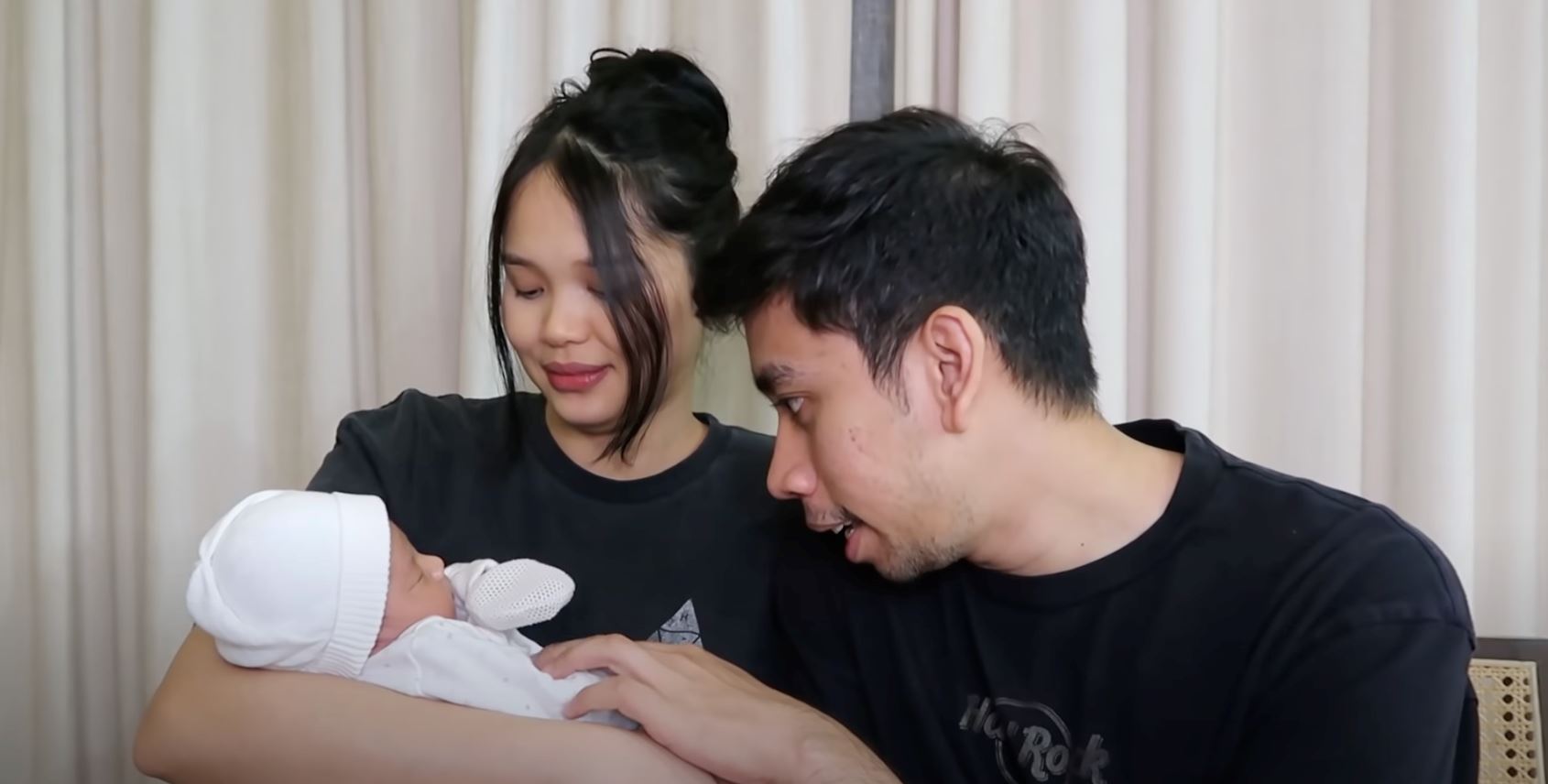 alahai manisnya! ain edruce dedah wajah anak, soraya nama diberi