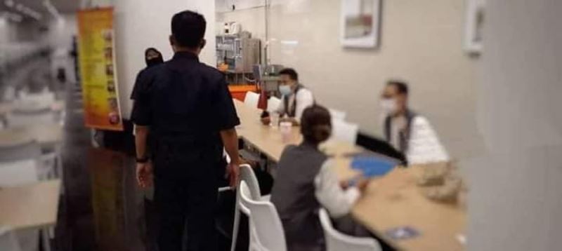 six individuals fined rm20,000 for dining in at a restaurant in kl during fmco