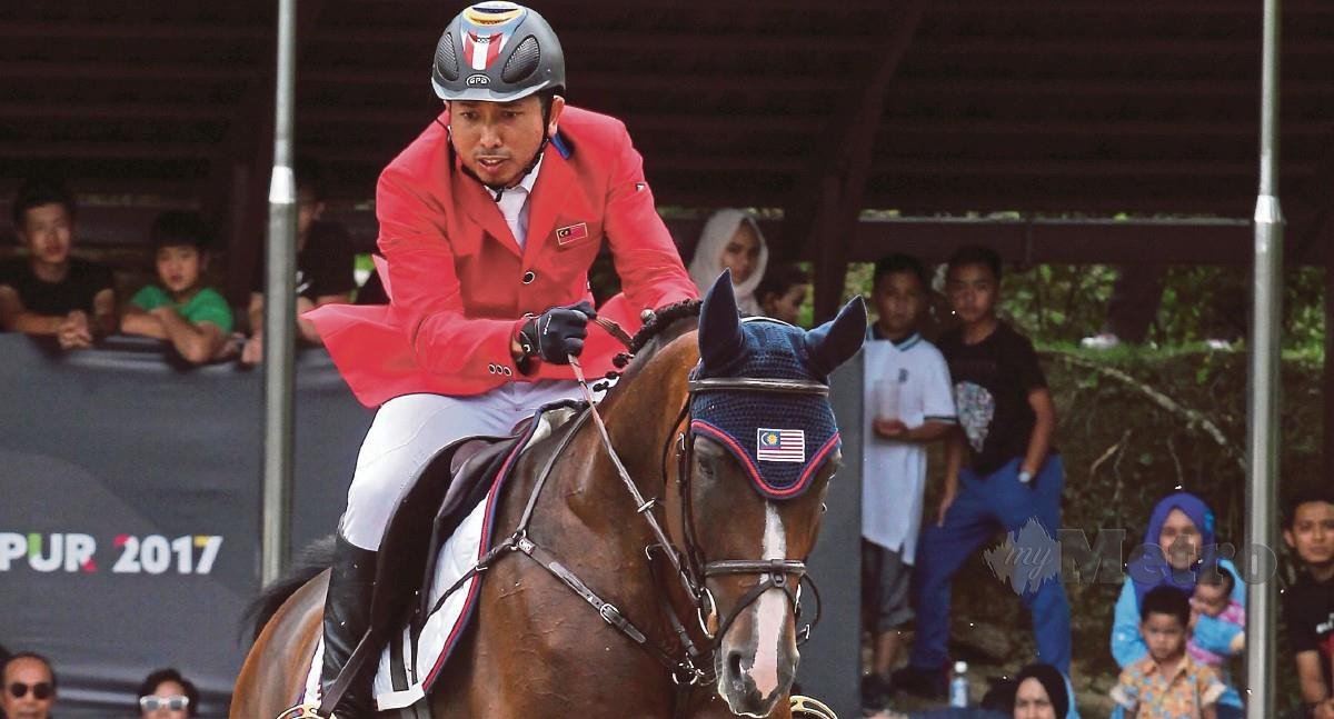 qabil ambak, atlet ekuestrian malaysia pertama layak bertanding di olimpik
