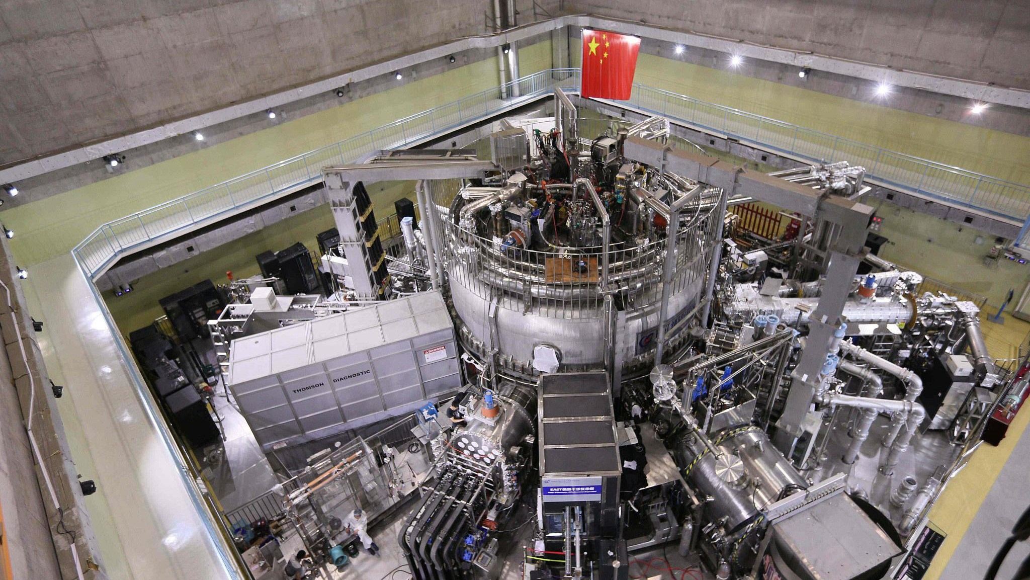 china’s “artificial sun” sets world record at 120 million °c for 101 seconds