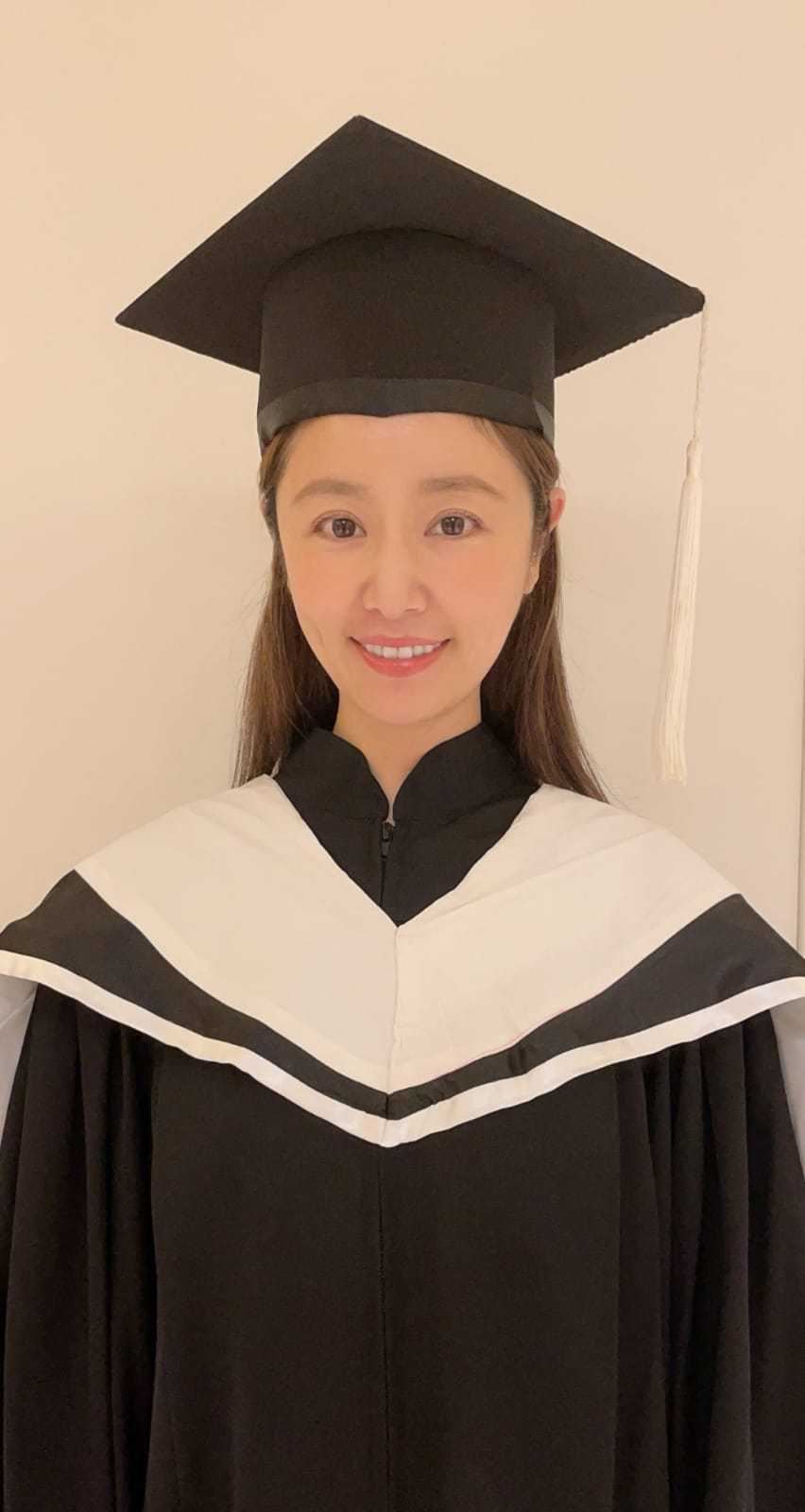 恭喜林心如mba硕士毕业❗️晋升学霸女神🔥