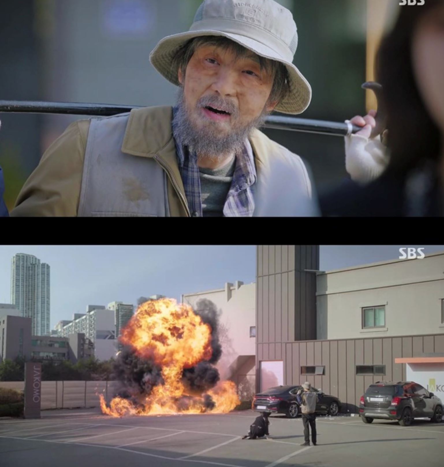 《penthouse 3》首播❗️金素妍扮疯出狱❗️被沈秀莲推下悬崖🔥