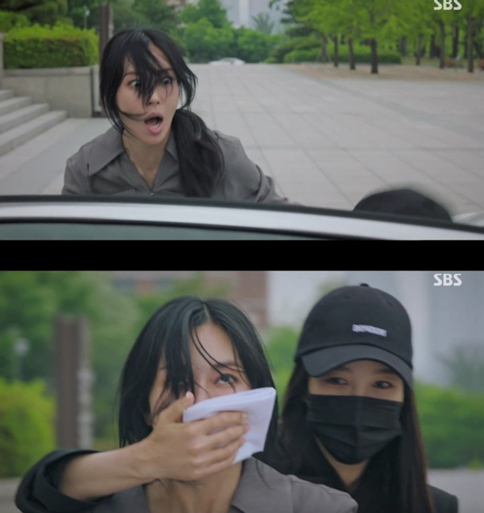 《penthouse 3》首播❗️金素妍扮疯出狱❗️被沈秀莲推下悬崖🔥