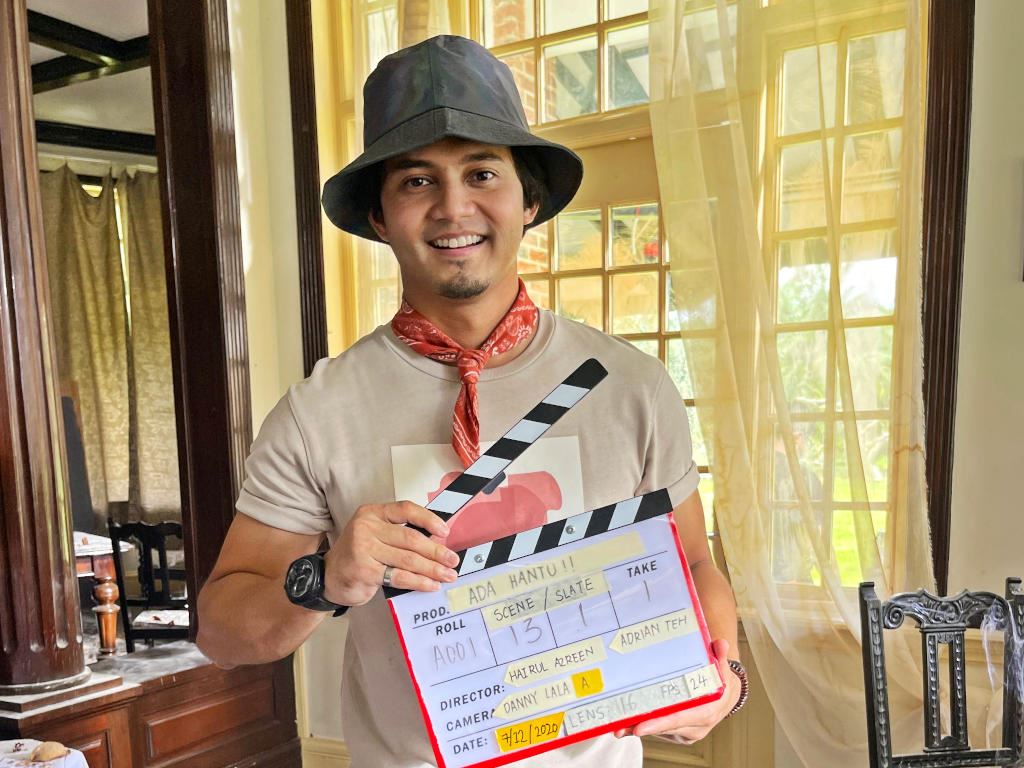 bukan sekadar berlakon, hairul azreen kini cuba nasib jadi pengarah filem