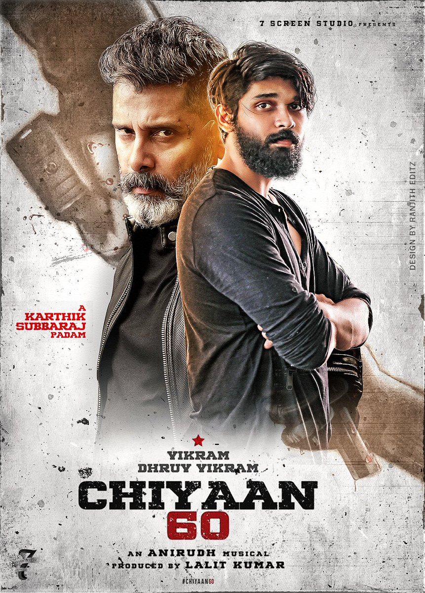chiyaan 60: vikram vs dhruv vikram
