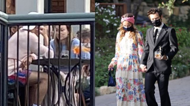 harry styles, olivia wilde jalin hubungan cinta, peminat dedah pasangan ini ‘dating’ di tempat awam