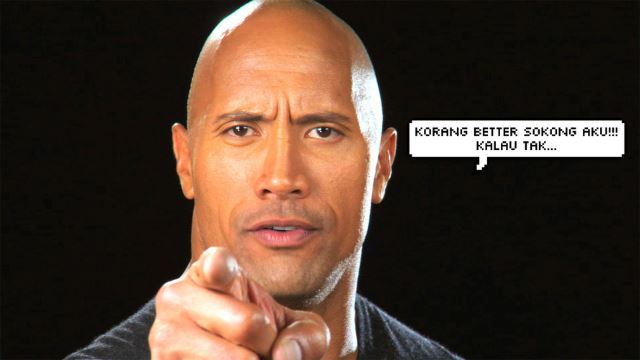 apa?! the rock nak bertukar kerjaya baharu? sebagai apa agaknya ya?