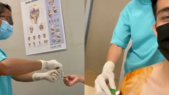 ashraf muslim dedah alami masalah otot bahu kesan sampingan akibat covid-19