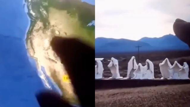 [viral] gambar sekumpulan lelaki melakukan ritual di tengah gurun timbul tanda tanya