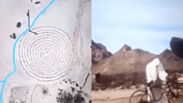 [viral] gambar sekumpulan lelaki melakukan ritual di tengah gurun timbul tanda tanya