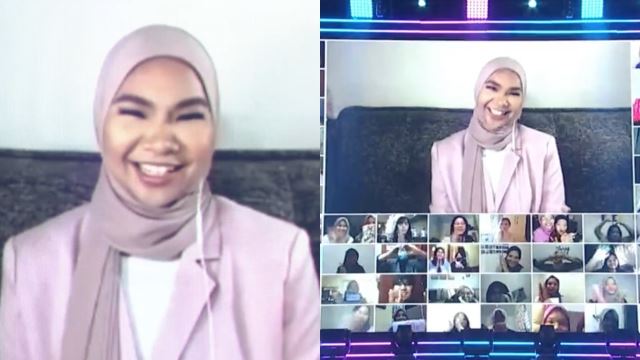 daebak! aina abdul raih perhatian peminat setelah muncul di program muzik korea