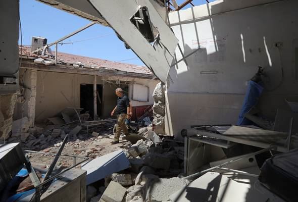 serangan hospital di syria akibatkan 18 orang awam terkorban