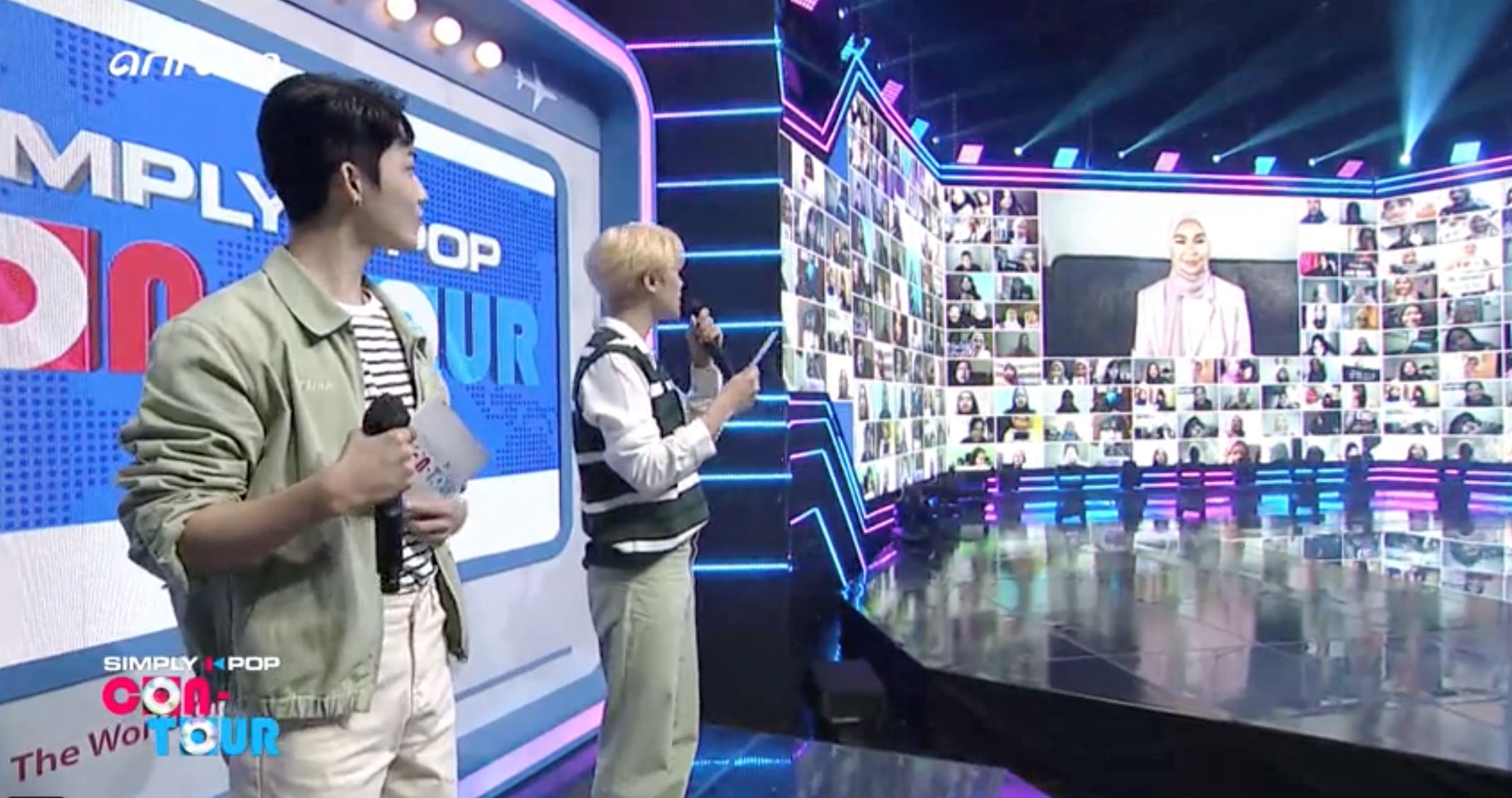 daebak! aina abdul raih perhatian peminat setelah muncul di program muzik korea