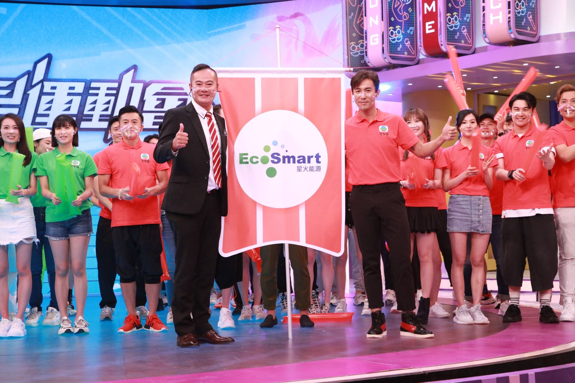 tvb举办【明星运动会】❗️王浩信、方力申、谭俊彦领三队出战🔥