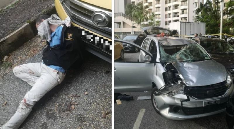 tried running away from police, man hits and kills pedestrian