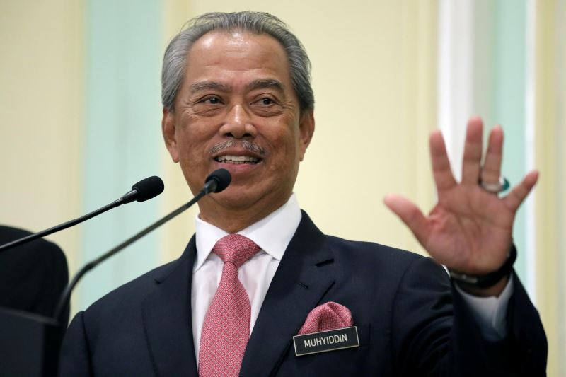no more muhyiddin, it’s prime minister mahiaddin now!