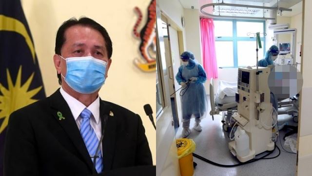 pesakit kritikal covid-19 kian meningkat, kkm bimbang penggunaan katil icu melebihi 100 peratus