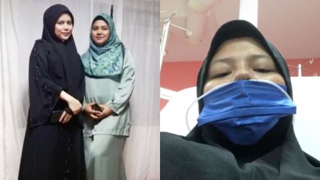 datin alyah pohon doa peminat, kakak terpaksa ditidurkan akibat positif covid-19