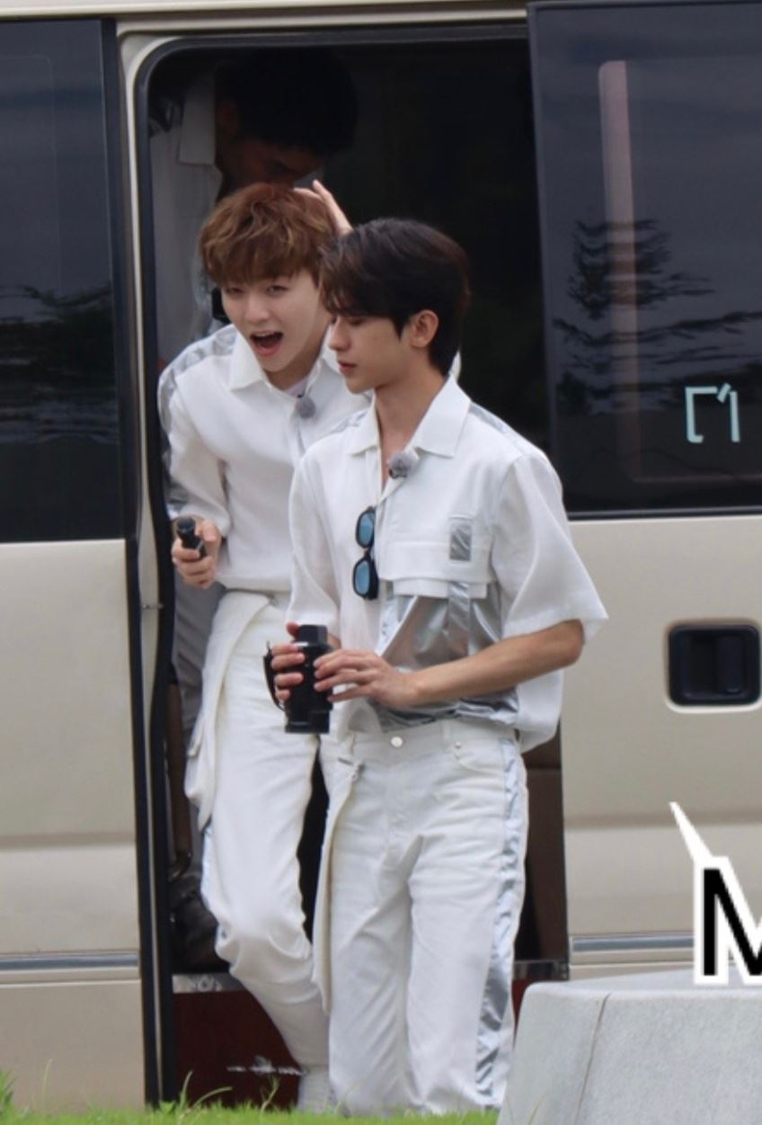 【多图】陈立农和蔡徐坤再次合体啦❗️出演《奔跑吧》收官嘉宾🔥