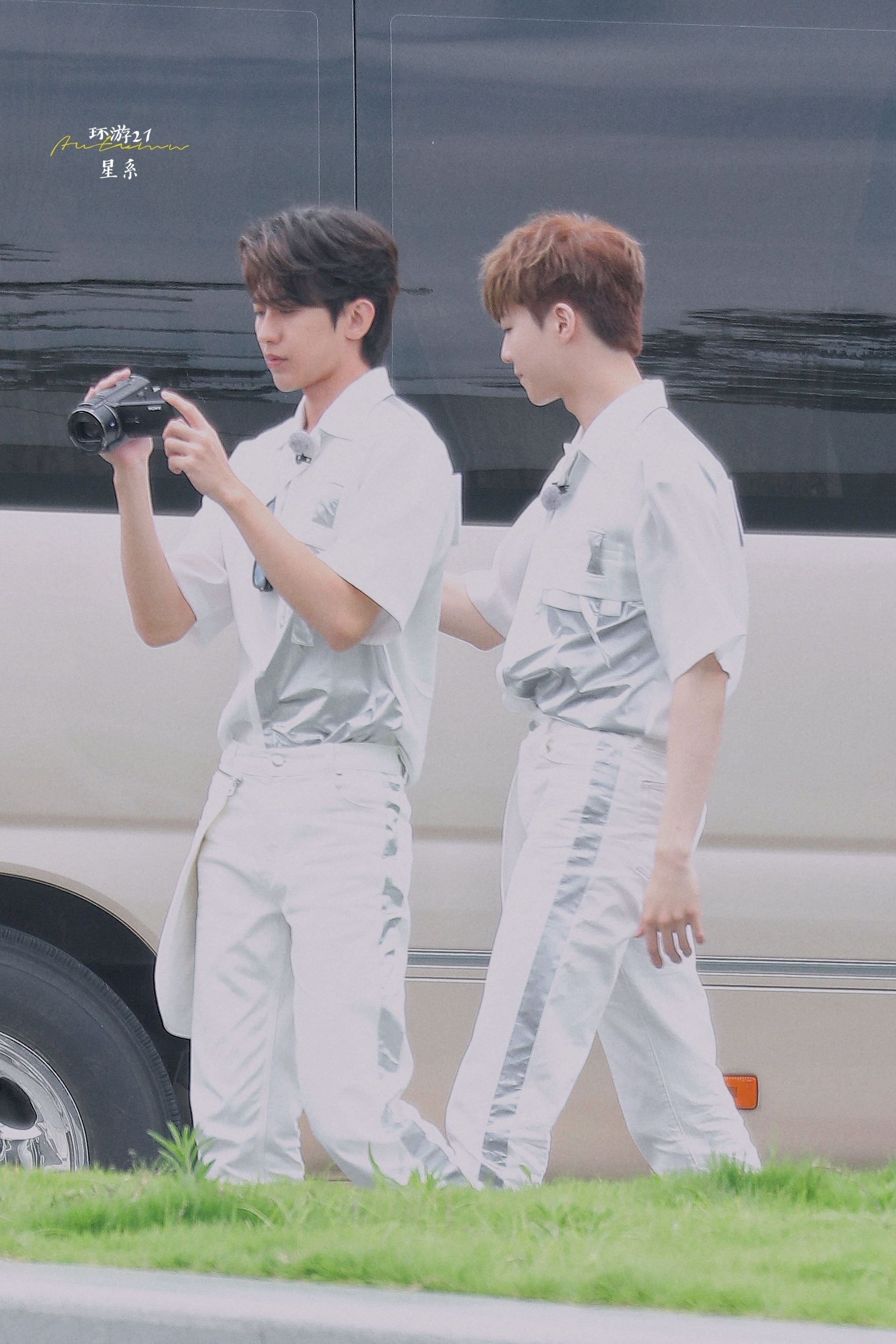 【多图】陈立农和蔡徐坤再次合体啦❗️出演《奔跑吧》收官嘉宾🔥