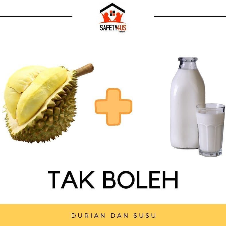 nampak gaya musim durian bakal tiba, kena ingat ada 6 jenis makanan tak boleh campur dengan durian!