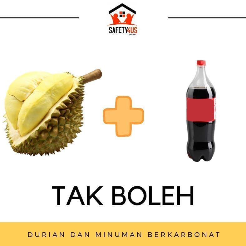 nampak gaya musim durian bakal tiba, kena ingat ada 6 jenis makanan tak boleh campur dengan durian!
