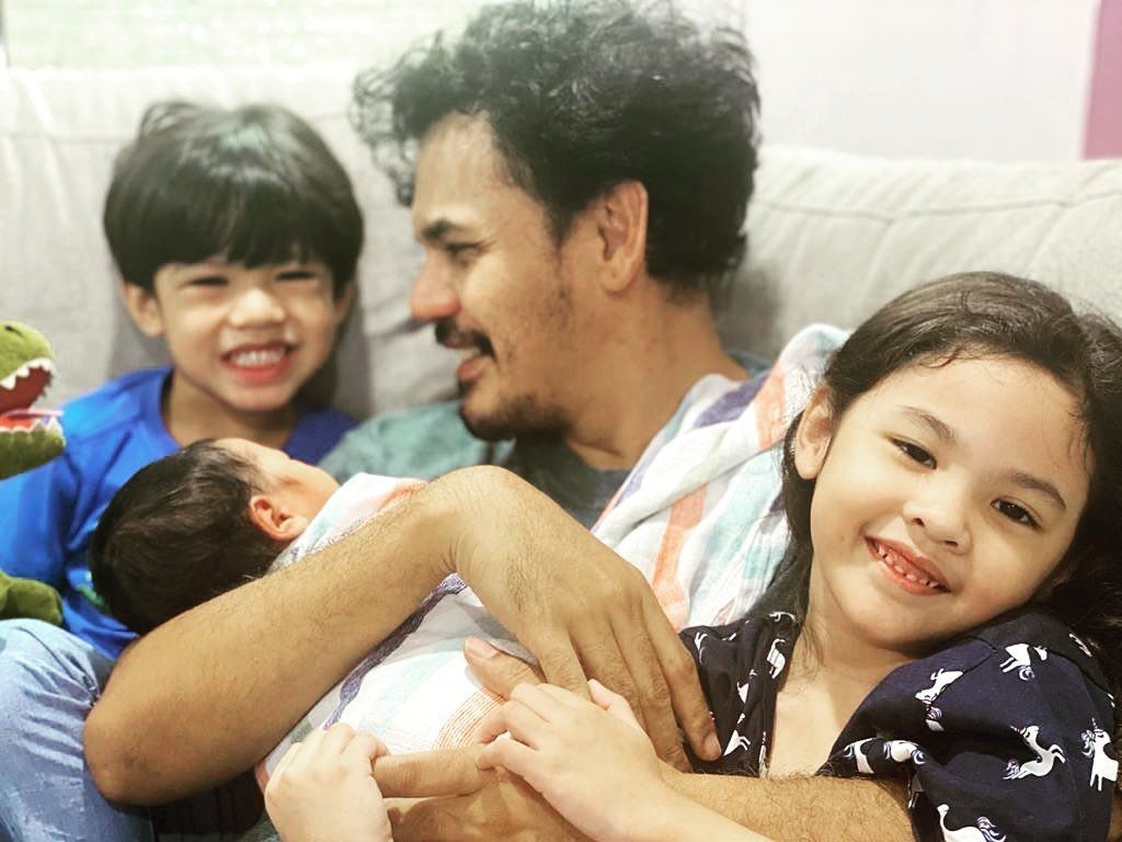 lisa surihani dedah nama anak ketiga, yunos laith nama diberi