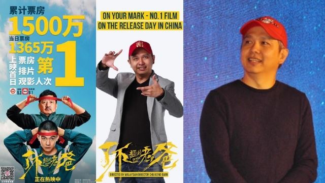 malaysia boleh! filem tempatan, ‘on your mark’ cipta sejarah duduki tangga pertama filem di china