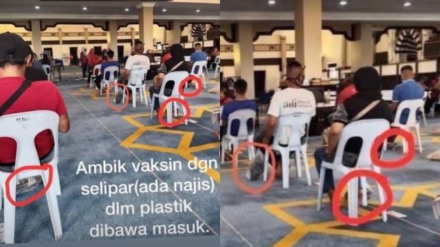 individu fitnah penerima suntikan vaksin covid-19 bawa selipar dalam masjid, dr. zulkifli beri penjelasan