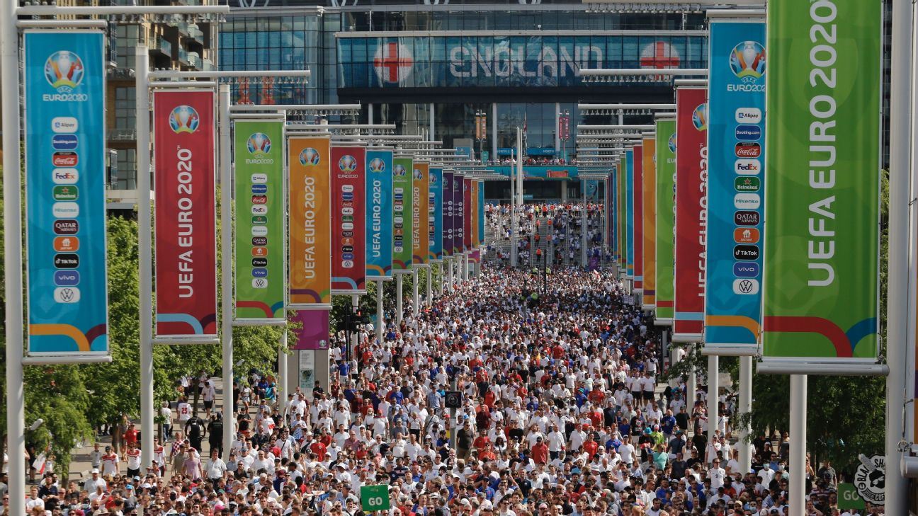 who risau euro 2020 cetus gelombang kes covid-19, penonton melebihi kapasiti dan tidak pakai pelitup muka