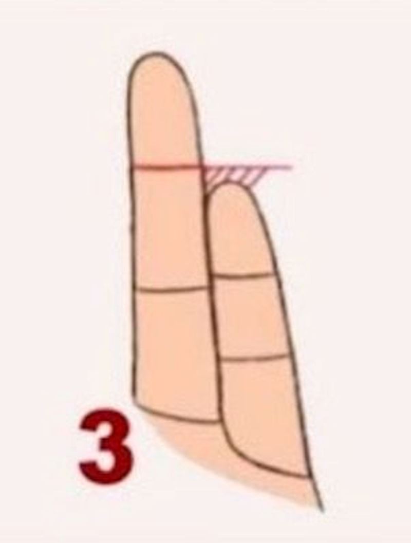 超准手指心理测验❗️尾指长短看你的性格👋