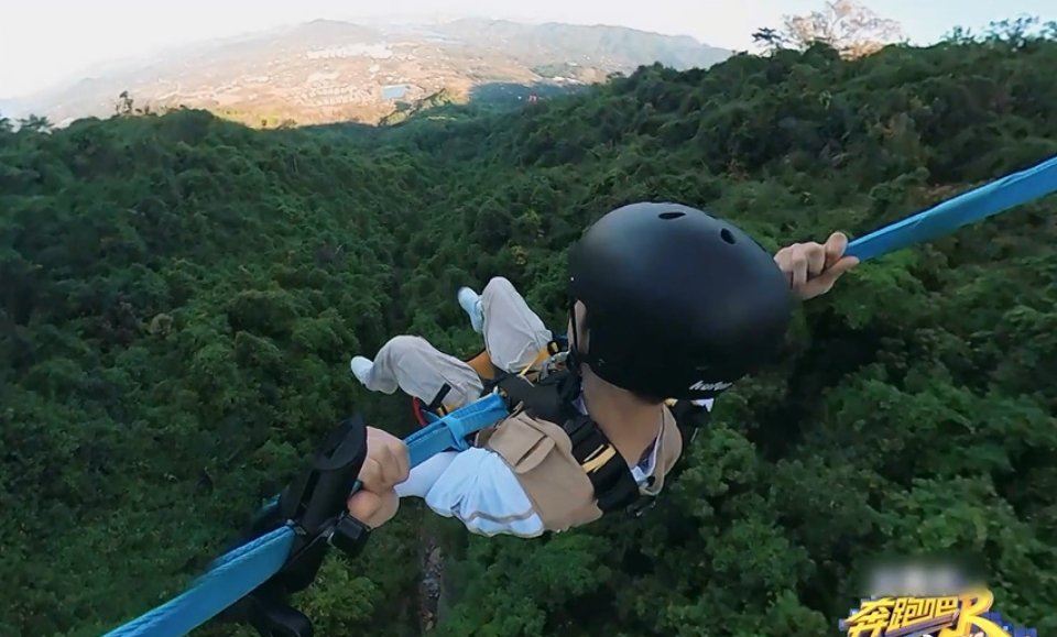 《奔跑吧》王嘉尔挑战「悬崖秋千」❗️主动接受惩罚man爆啊🔥