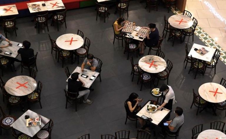 sabah benarkan dine-in dalam restoran, kedai makan mulai esok