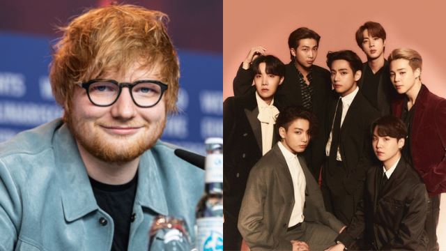 ed sheeran dedah kolaborasi terbaru bersama bts