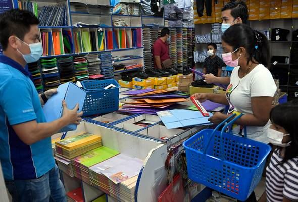 pkp: sarawak benarkan kedai alat tulis & buku dibuka semula