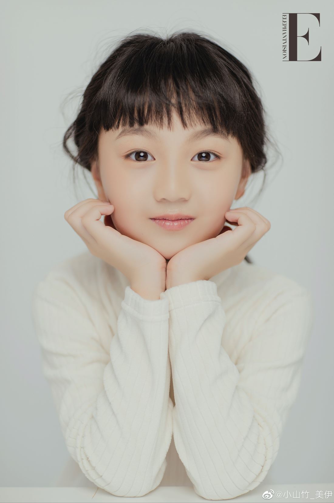 【多图】《爸爸去哪儿5》小山竹长大了❗️9岁美得像小公主啊❤️