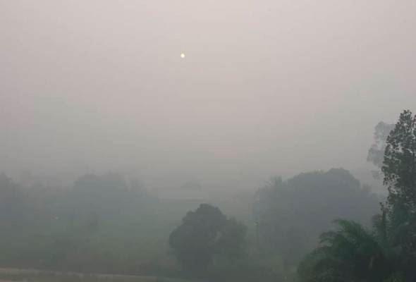 beberapa daerah di selangor sudah mula berjerebu